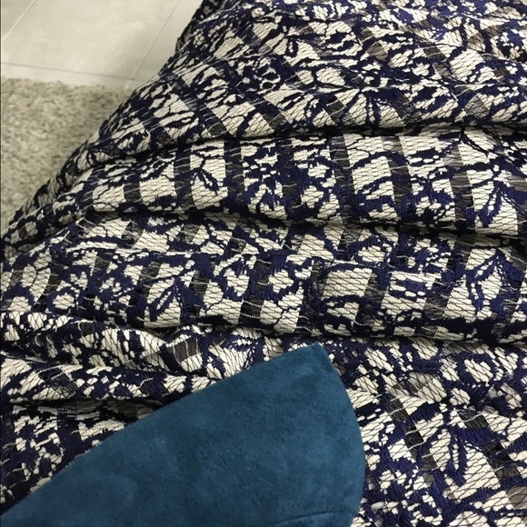 ⭐️40% Off⭐️ Maison Jules Navy Lace Party Dress 🎉✨ - Picture 3 of 4